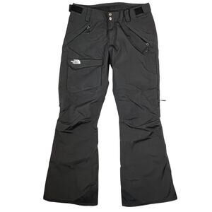 The North Face Hyvent Snow Pants Women's M Insulated Black Bootcut Ski Snowboard